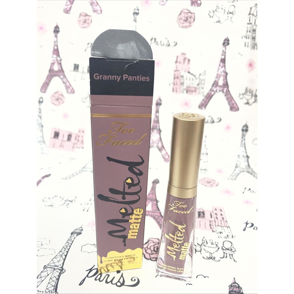Too Faced Melted Matte Liquified Long Wear Lipstick GRANNY PANTIES (Please Read)